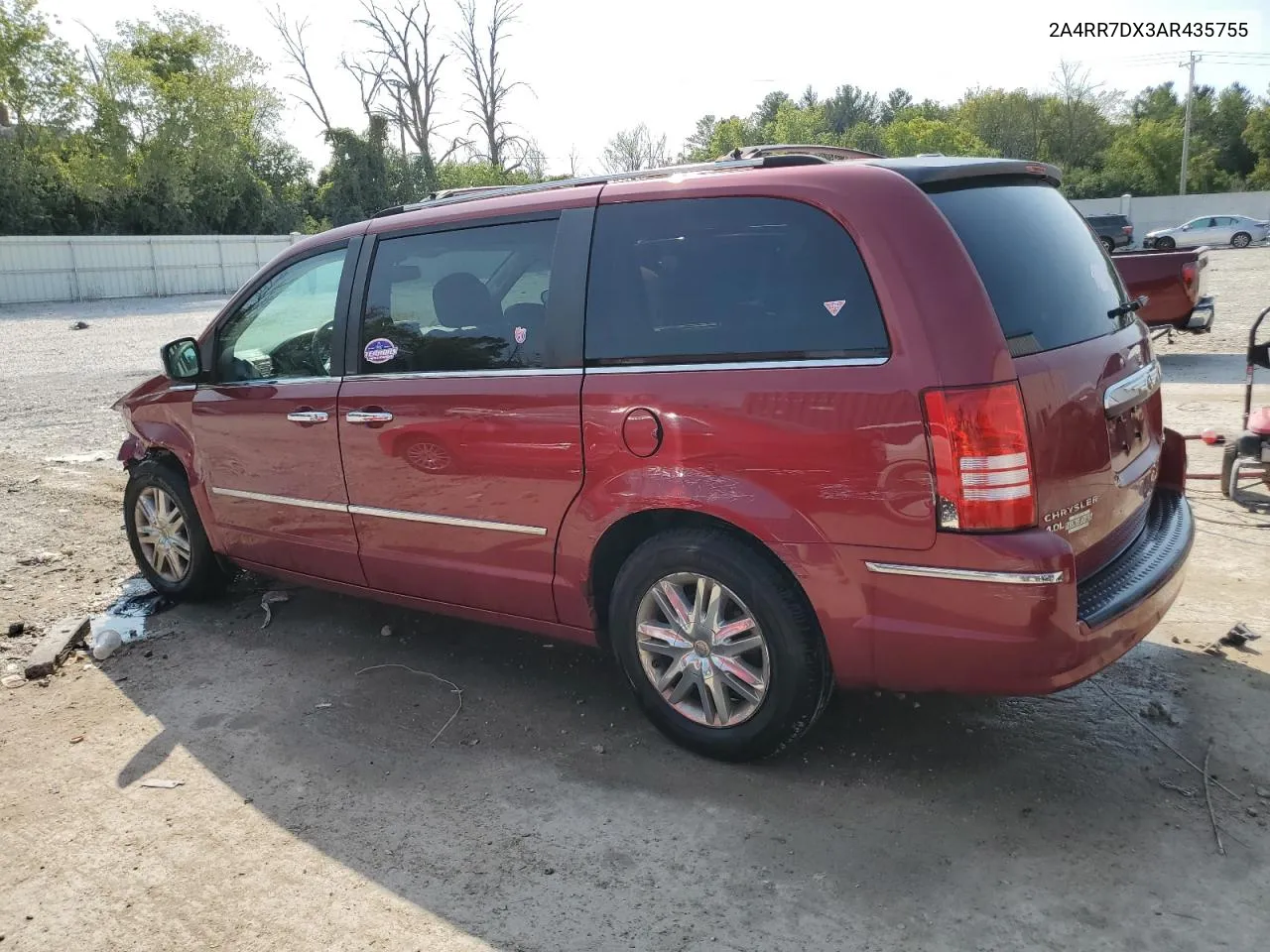 2010 Chrysler Town & Country Limited VIN: 2A4RR7DX3AR435755 Lot: 70576254