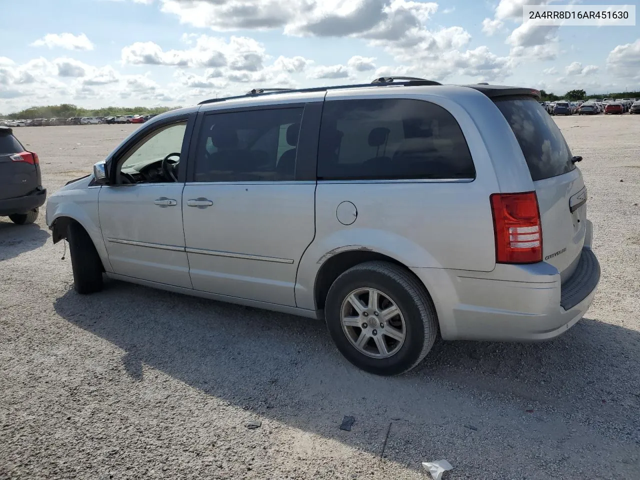 2010 Chrysler Town & Country Touring Plus VIN: 2A4RR8D16AR451630 Lot: 71831084