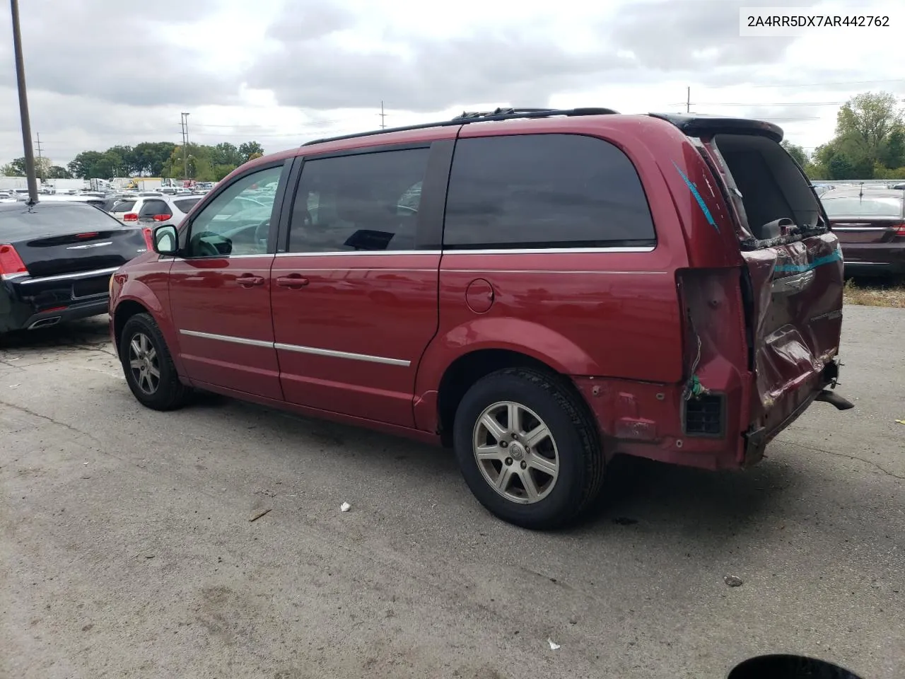 2010 Chrysler Town & Country Touring VIN: 2A4RR5DX7AR442762 Lot: 72818414