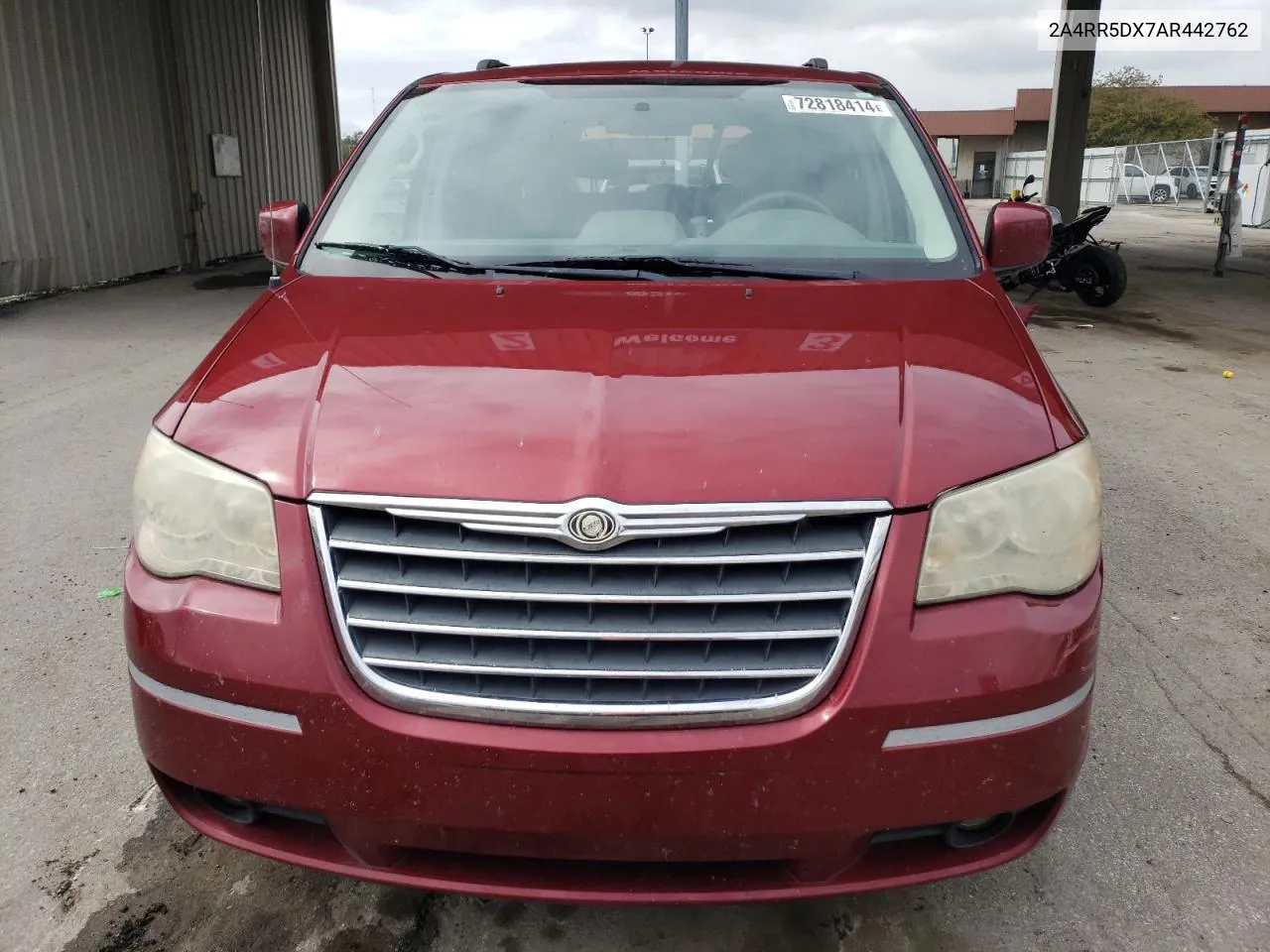 2010 Chrysler Town & Country Touring VIN: 2A4RR5DX7AR442762 Lot: 72818414