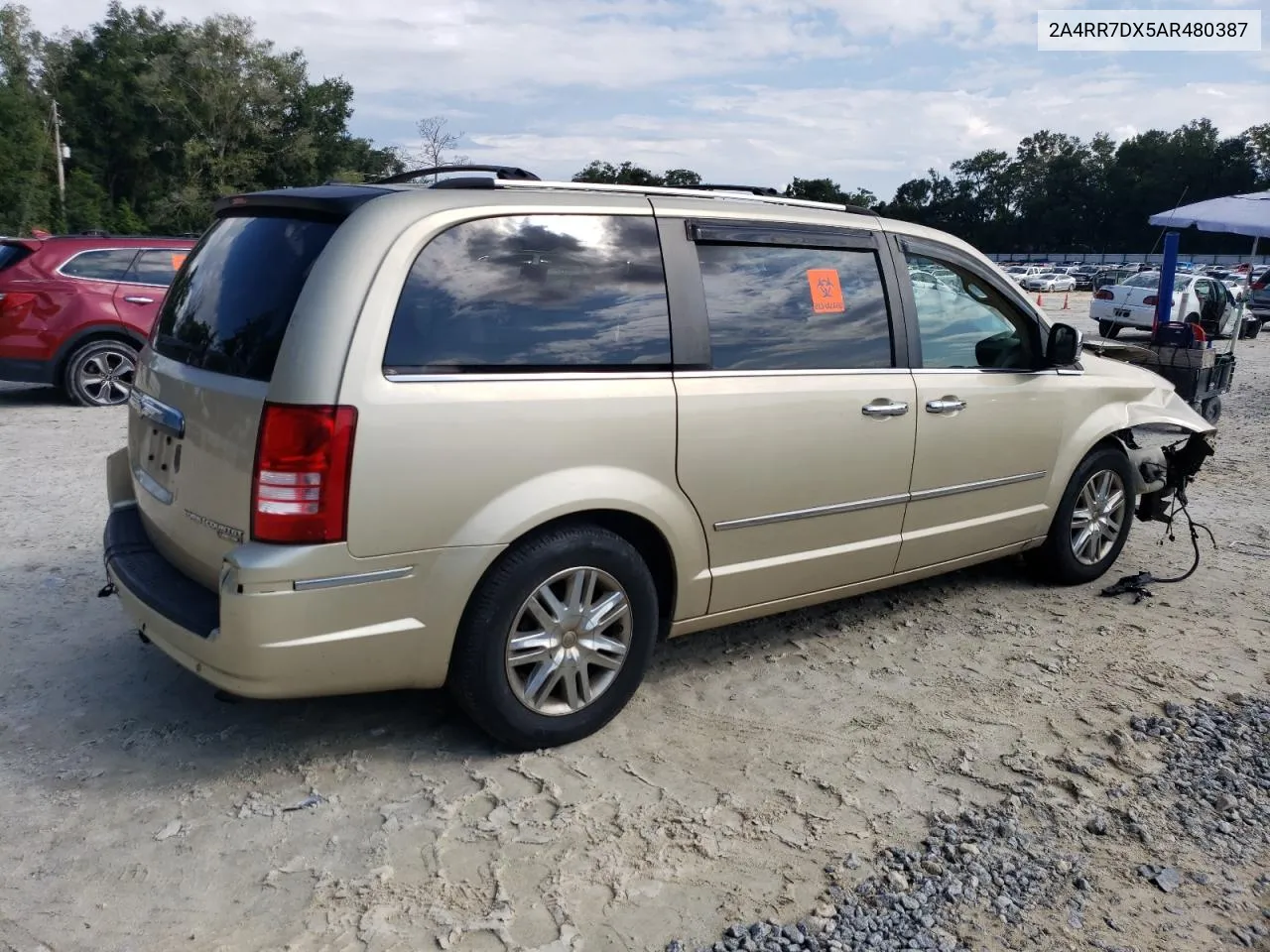 2010 Chrysler Town & Country Limited VIN: 2A4RR7DX5AR480387 Lot: 73389864