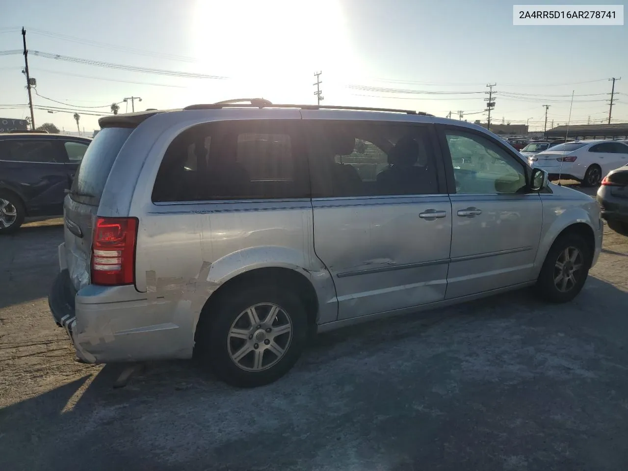 2010 Chrysler Town & Country Touring VIN: 2A4RR5D16AR278741 Lot: 75658414