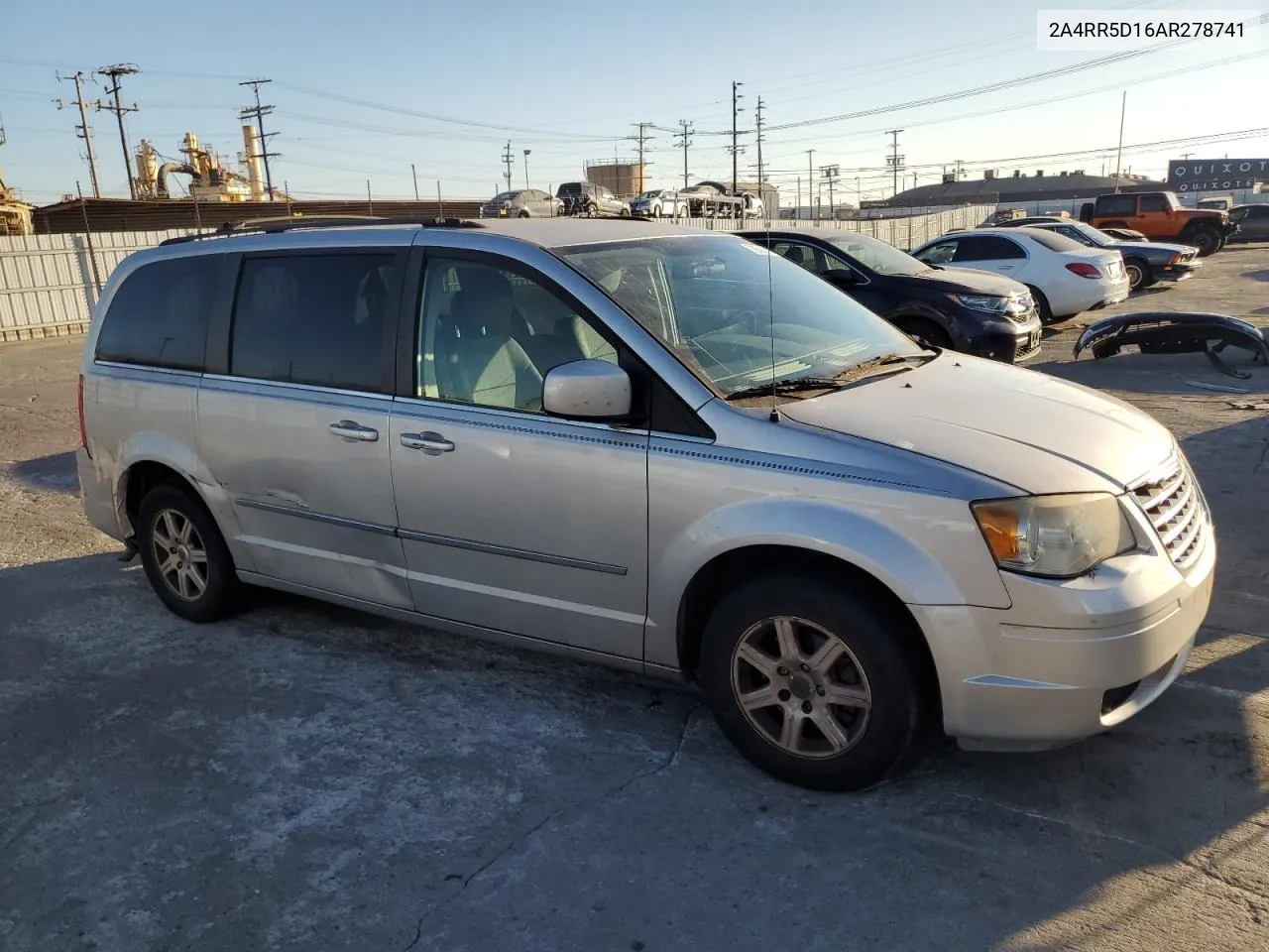 2A4RR5D16AR278741 2010 Chrysler Town & Country Touring