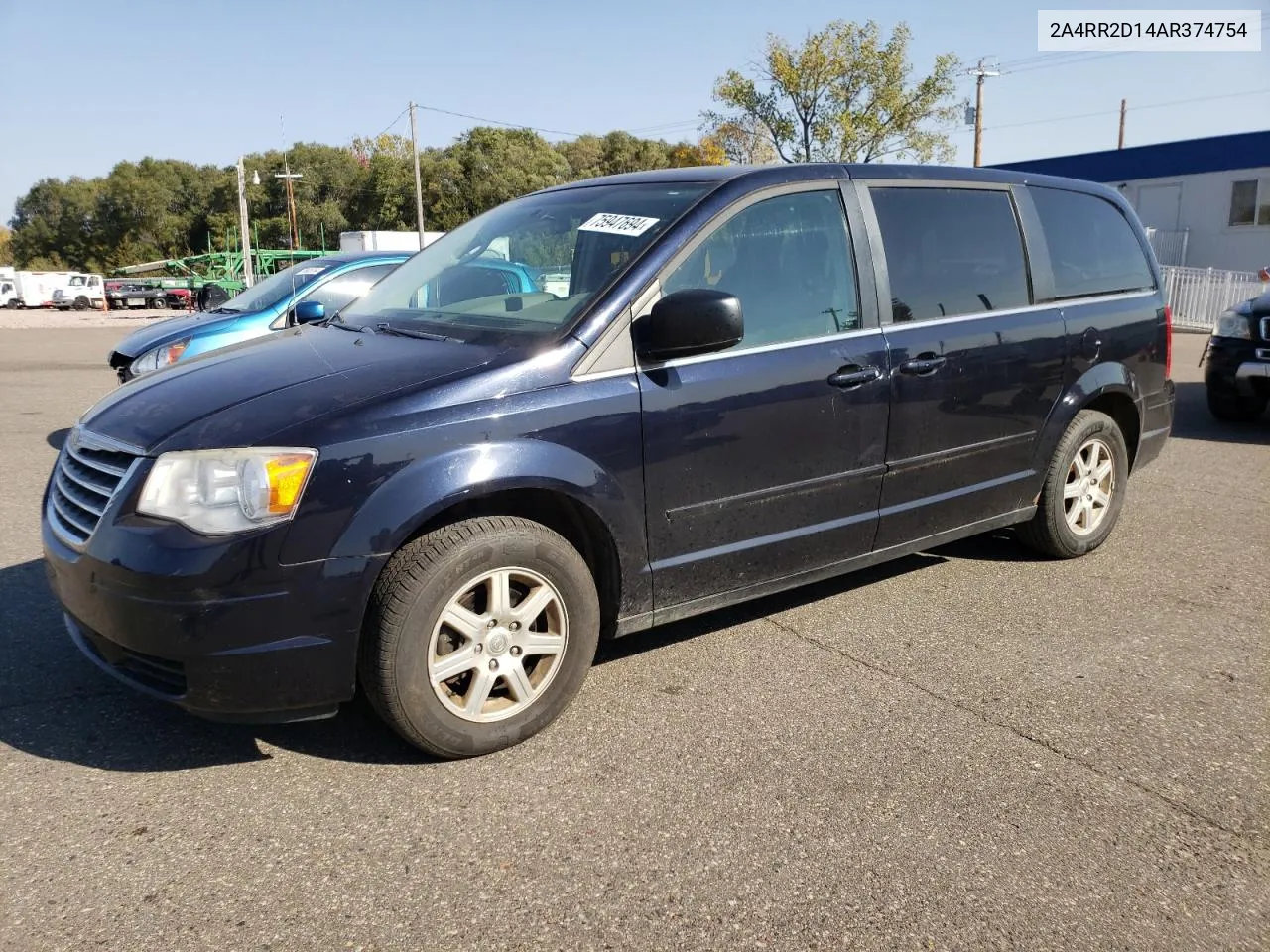 2010 Chrysler Town & Country Lx VIN: 2A4RR2D14AR374754 Lot: 75947694