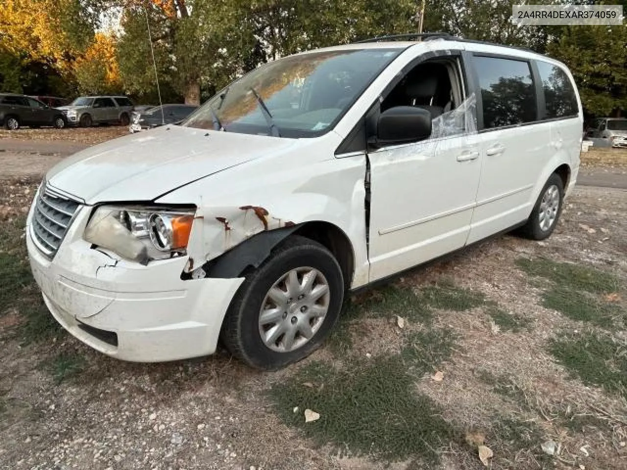 2010 Chrysler Town & Country Lx VIN: 2A4RR4DEXAR374059 Lot: 77339504