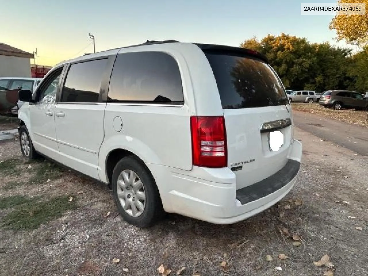 2010 Chrysler Town & Country Lx VIN: 2A4RR4DEXAR374059 Lot: 77339504