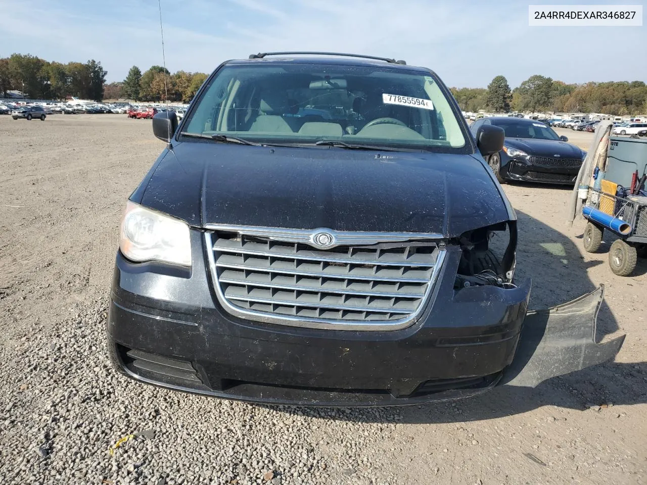 2010 Chrysler Town & Country Lx VIN: 2A4RR4DEXAR346827 Lot: 77855594