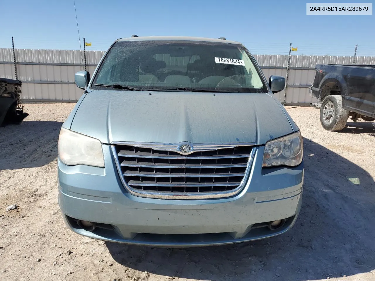 2010 Chrysler Town & Country Touring VIN: 2A4RR5D15AR289679 Lot: 78681834