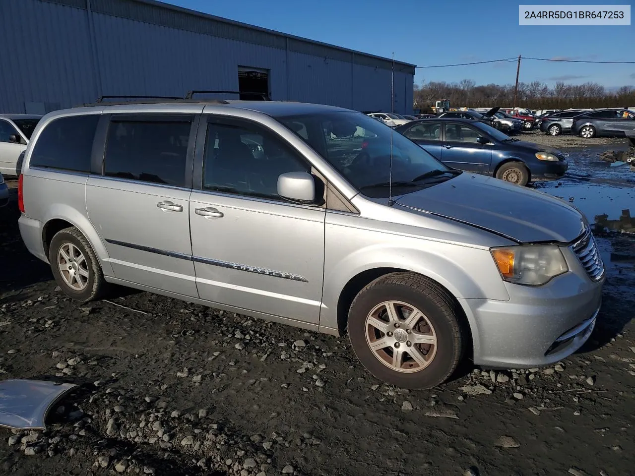 2011 Chrysler Town & Country Touring VIN: 2A4RR5DG1BR647253 Lot: 43907604