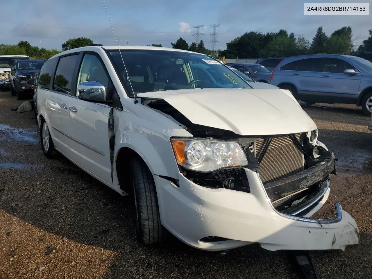 2011 Chrysler Town & Country Touring L VIN: 2A4RR8DG2BR714153 Lot: 62912744