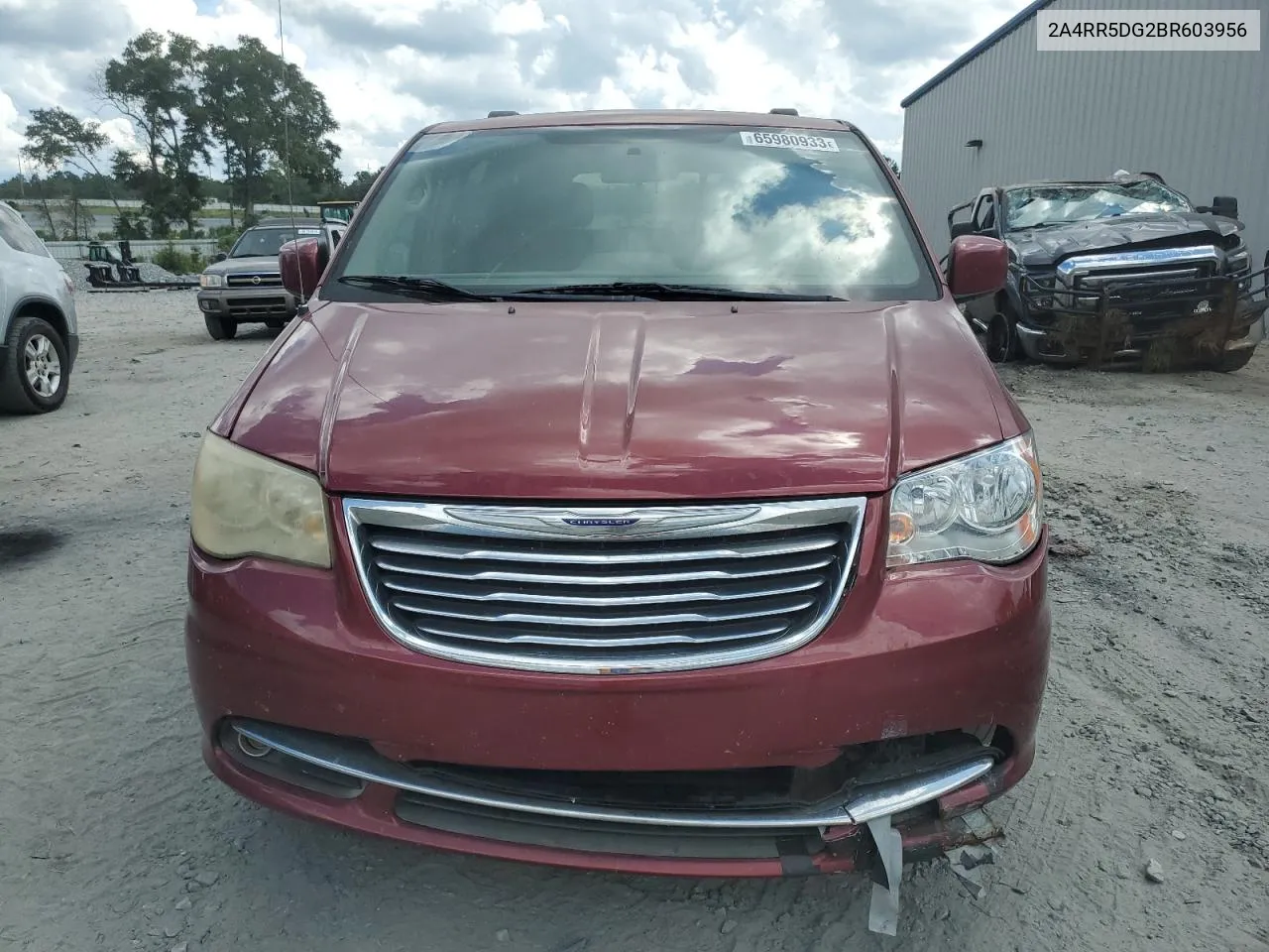 2011 Chrysler Town & Country Touring VIN: 2A4RR5DG2BR603956 Lot: 65980933