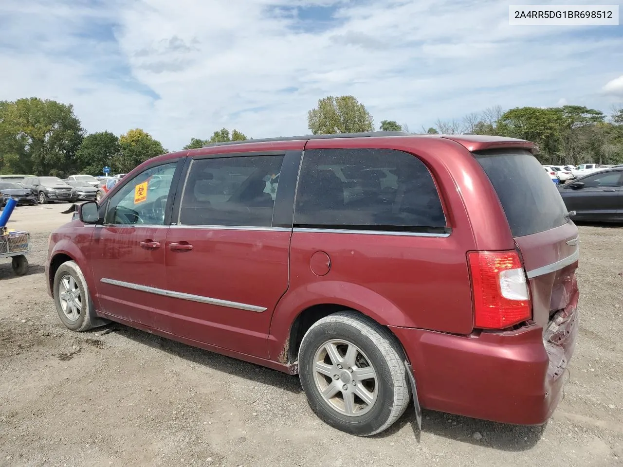 2011 Chrysler Town & Country Touring VIN: 2A4RR5DG1BR698512 Lot: 71884524