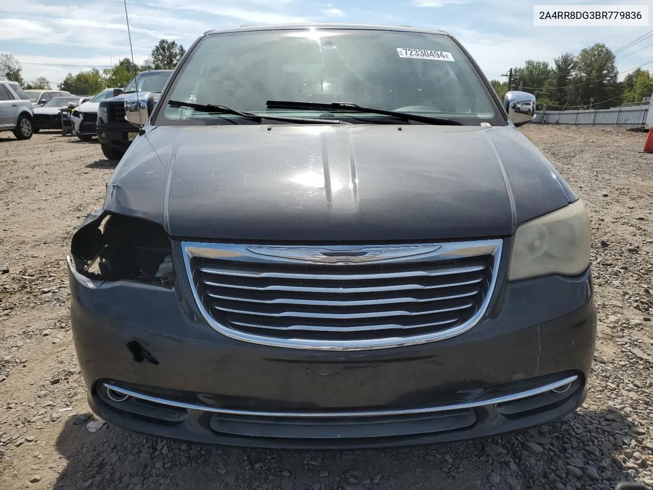 2011 Chrysler Town & Country Touring L VIN: 2A4RR8DG3BR779836 Lot: 72330494