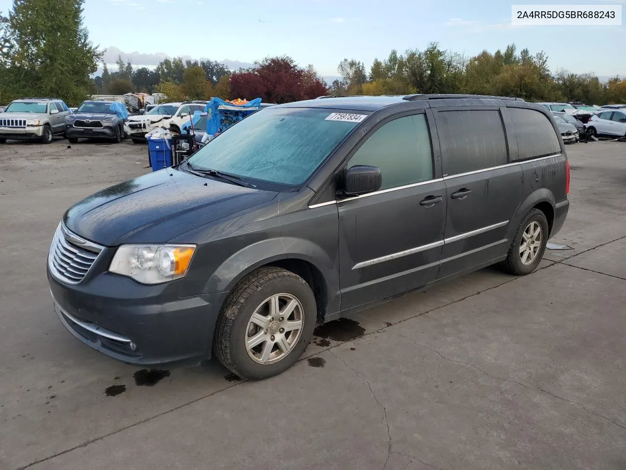 2011 Chrysler Town & Country Touring VIN: 2A4RR5DG5BR688243 Lot: 77597834