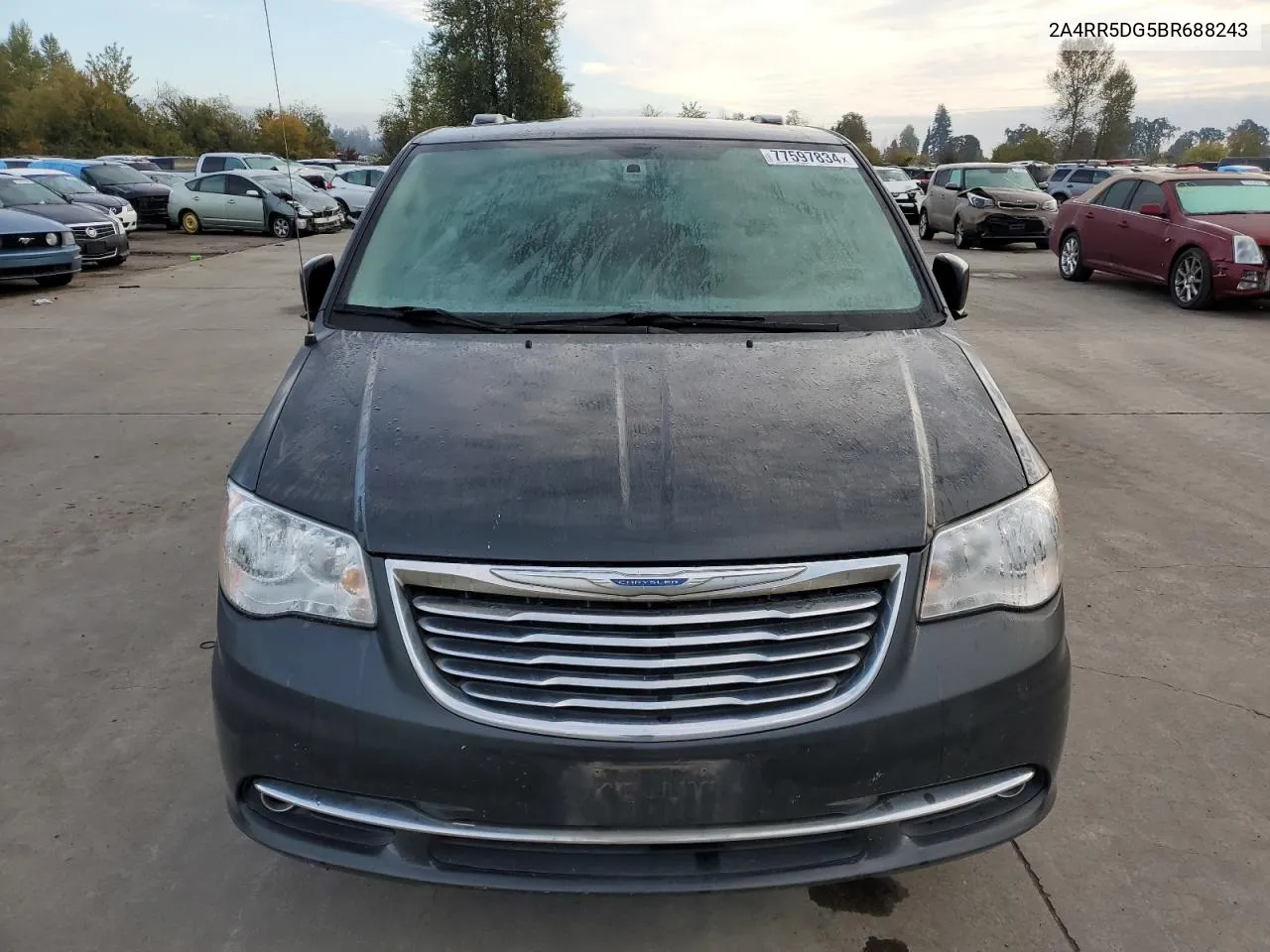 2011 Chrysler Town & Country Touring VIN: 2A4RR5DG5BR688243 Lot: 77597834