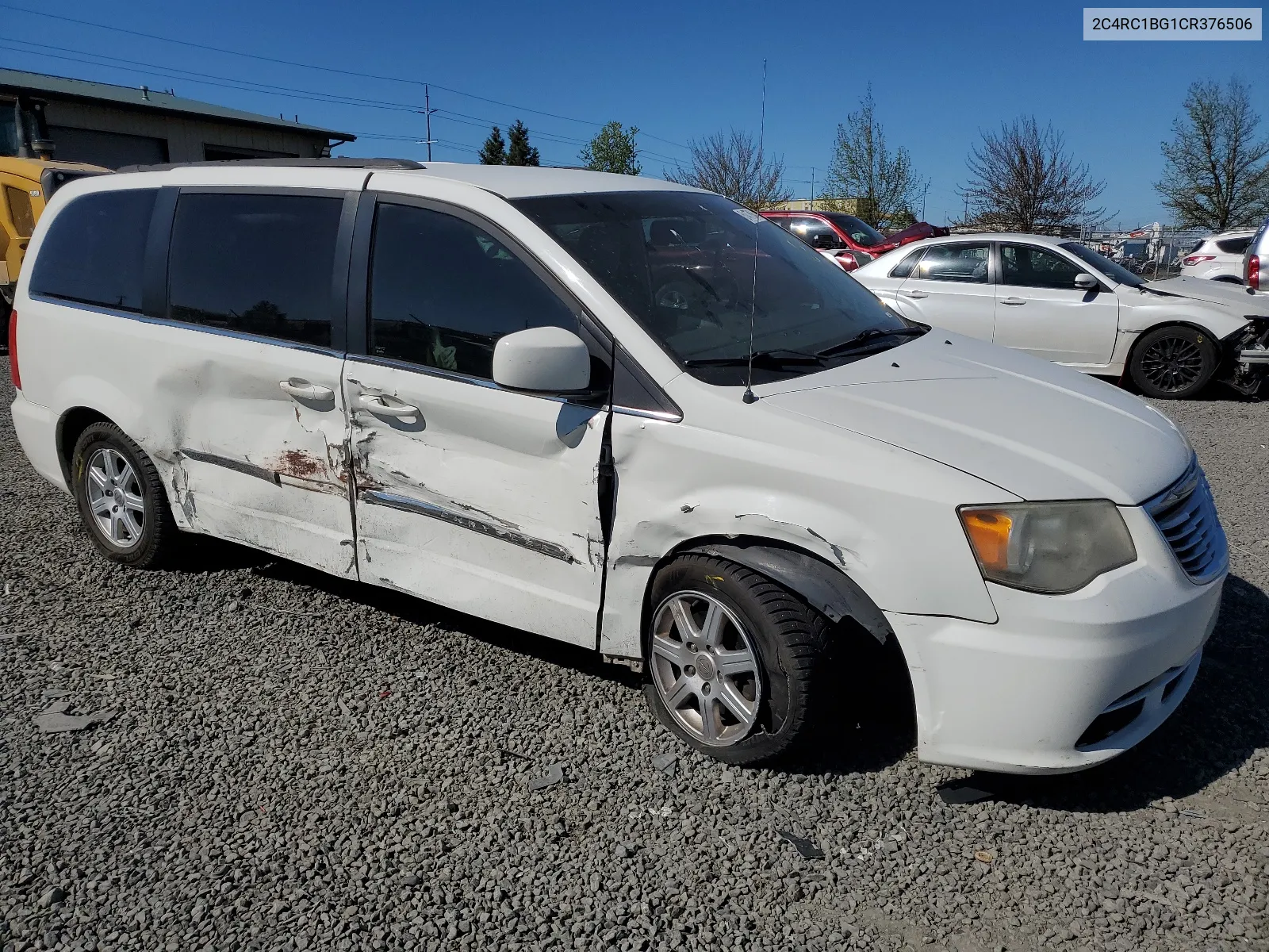 2012 Chrysler Town & Country Touring VIN: 2C4RC1BG1CR376506 Lot: 51477064