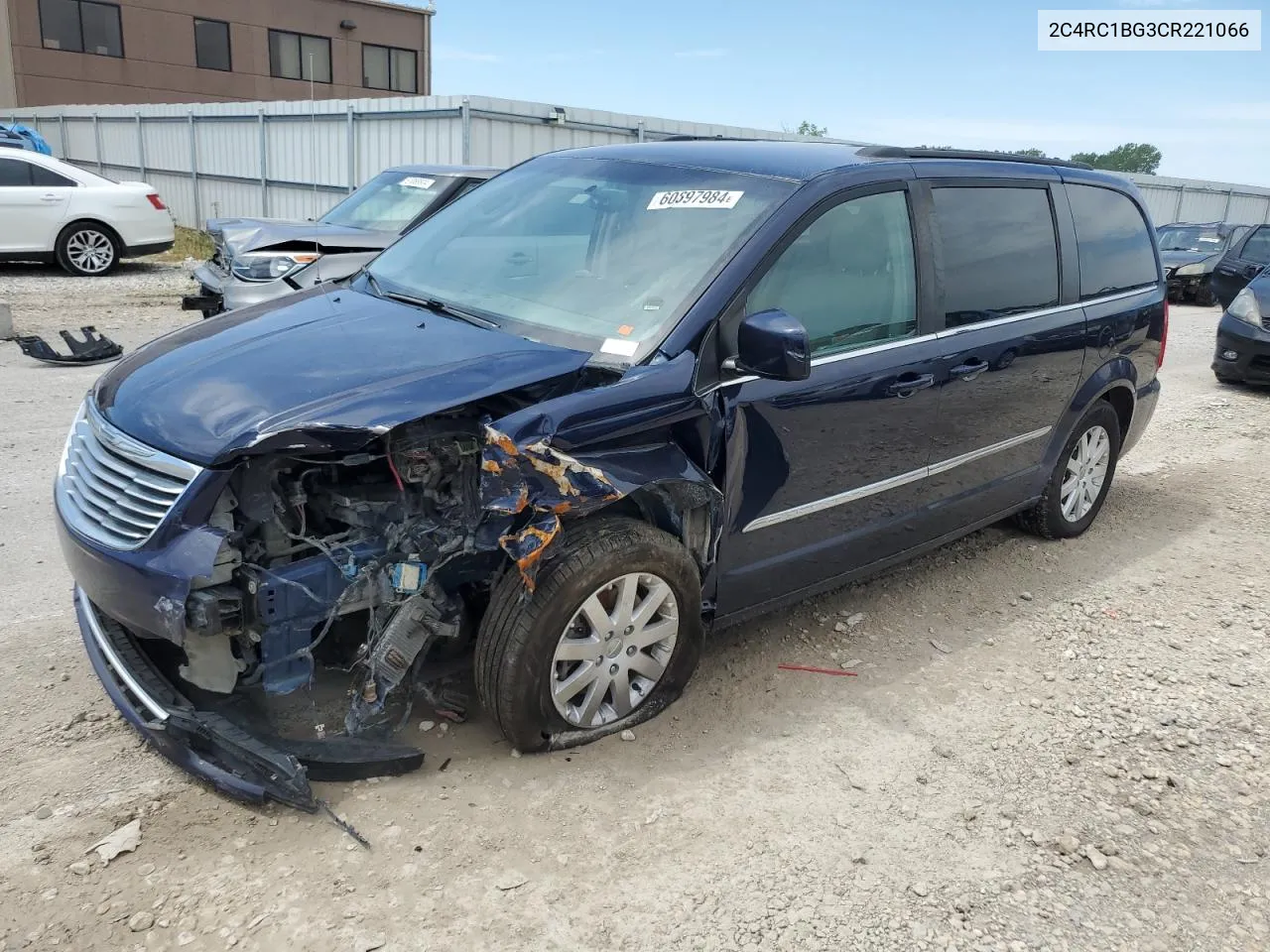 2C4RC1BG3CR221066 2012 Chrysler Town & Country Touring