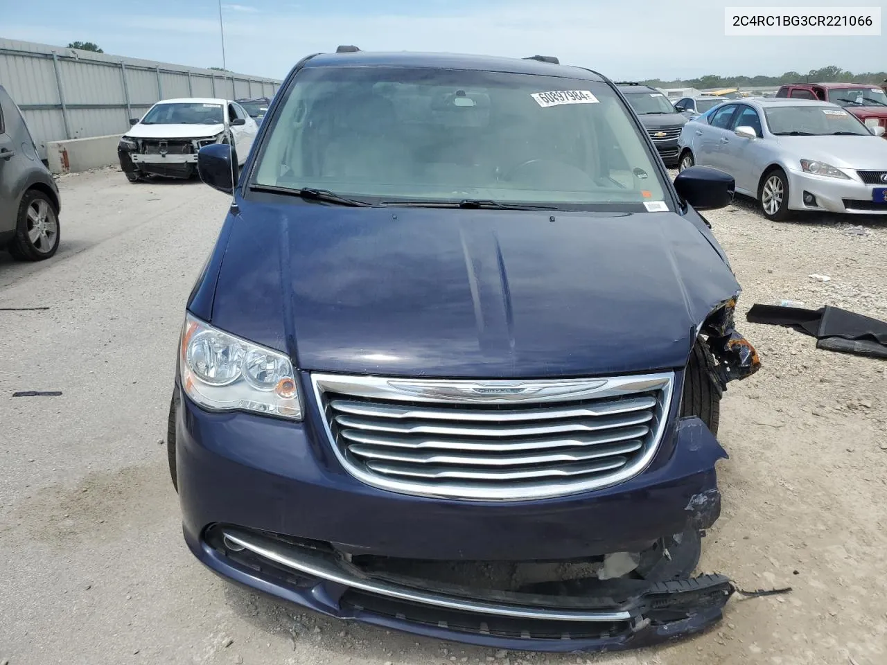 2012 Chrysler Town & Country Touring VIN: 2C4RC1BG3CR221066 Lot: 60897984