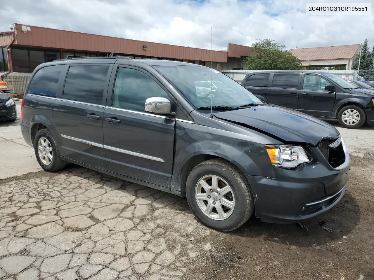 2012 Chrysler Town & Country Touring L VIN: 2C4RC1CG1CR195551 Lot: 62529454