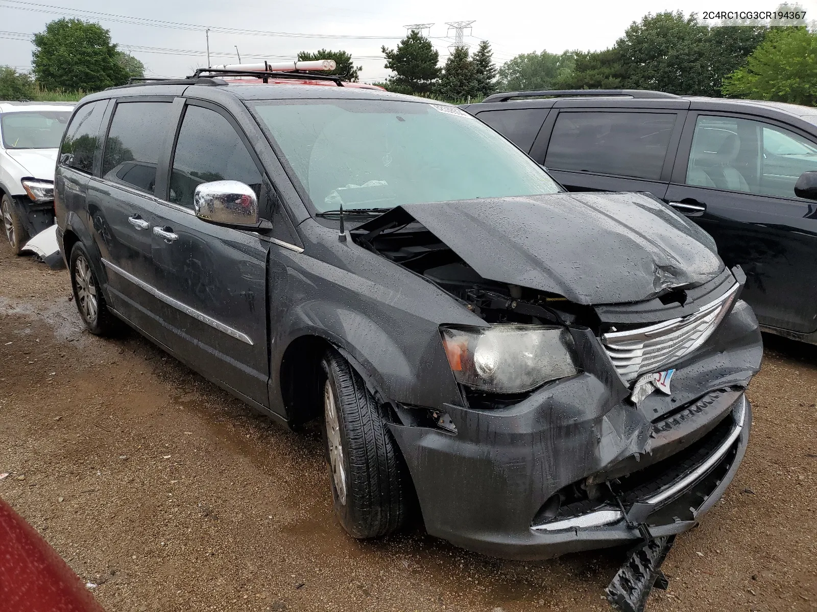 2012 Chrysler Town & Country Touring L VIN: 2C4RC1CG3CR194367 Lot: 62538554