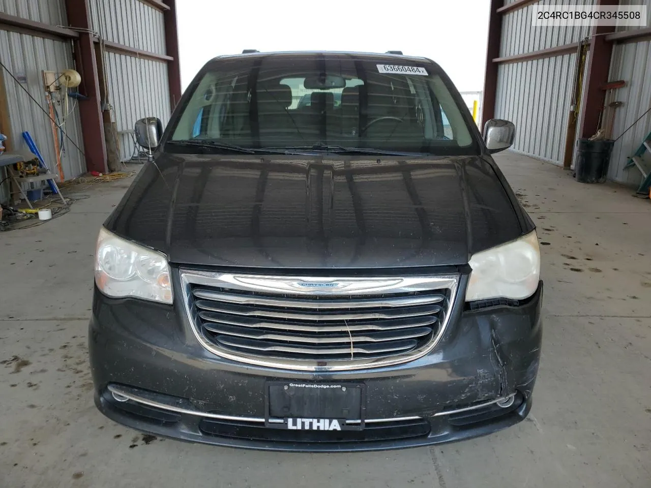 2012 Chrysler Town & Country Touring VIN: 2C4RC1BG4CR345508 Lot: 63660484