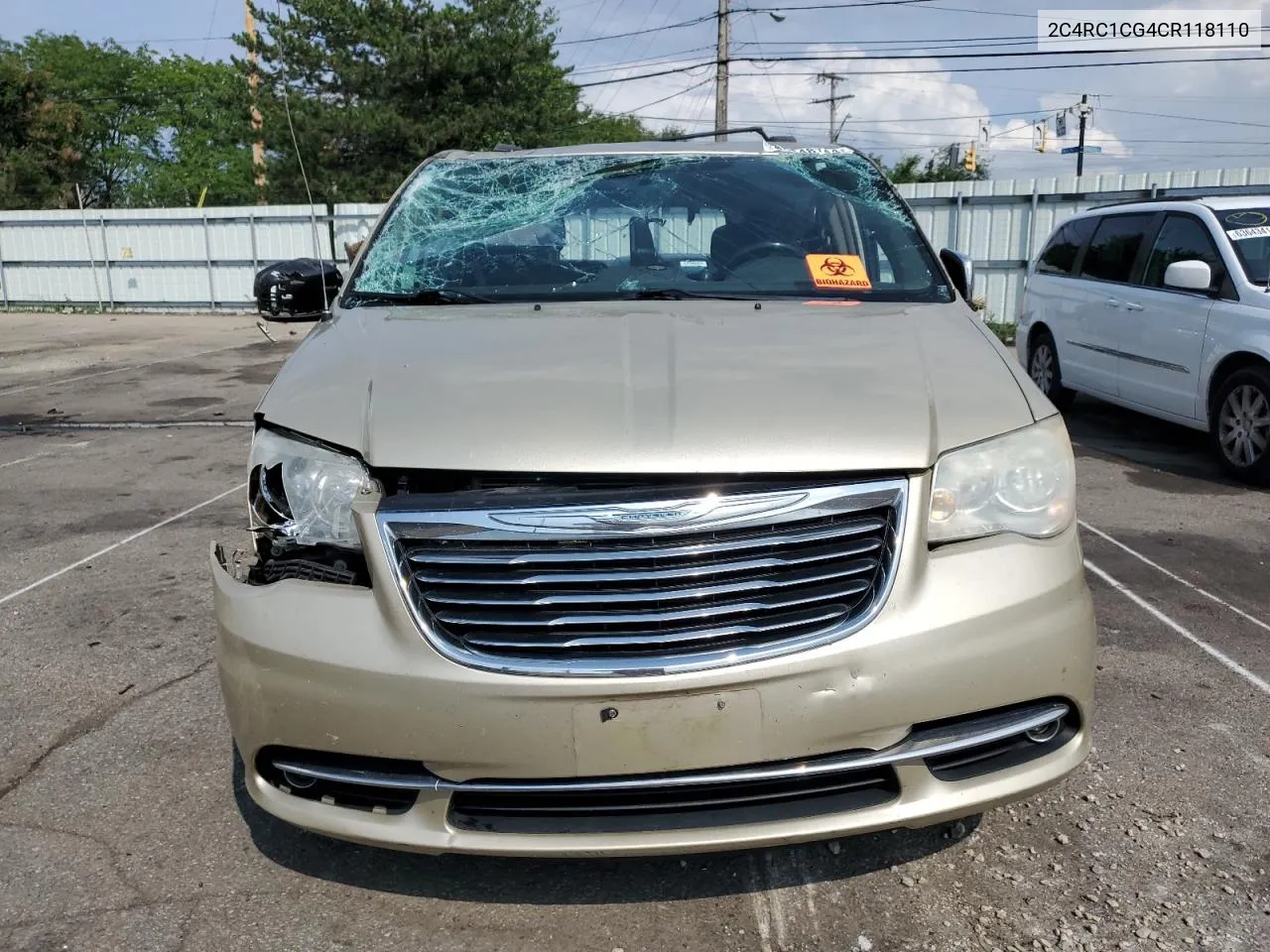 2C4RC1CG4CR118110 2012 Chrysler Town & Country Touring L