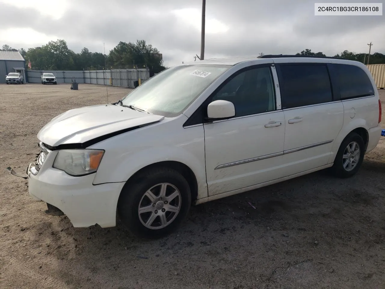 2012 Chrysler Town & Country Touring VIN: 2C4RC1BG3CR186108 Lot: 64567814