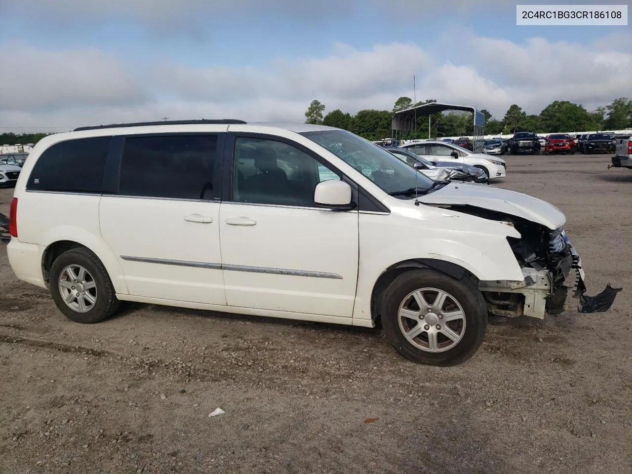 2012 Chrysler Town & Country Touring VIN: 2C4RC1BG3CR186108 Lot: 64567814