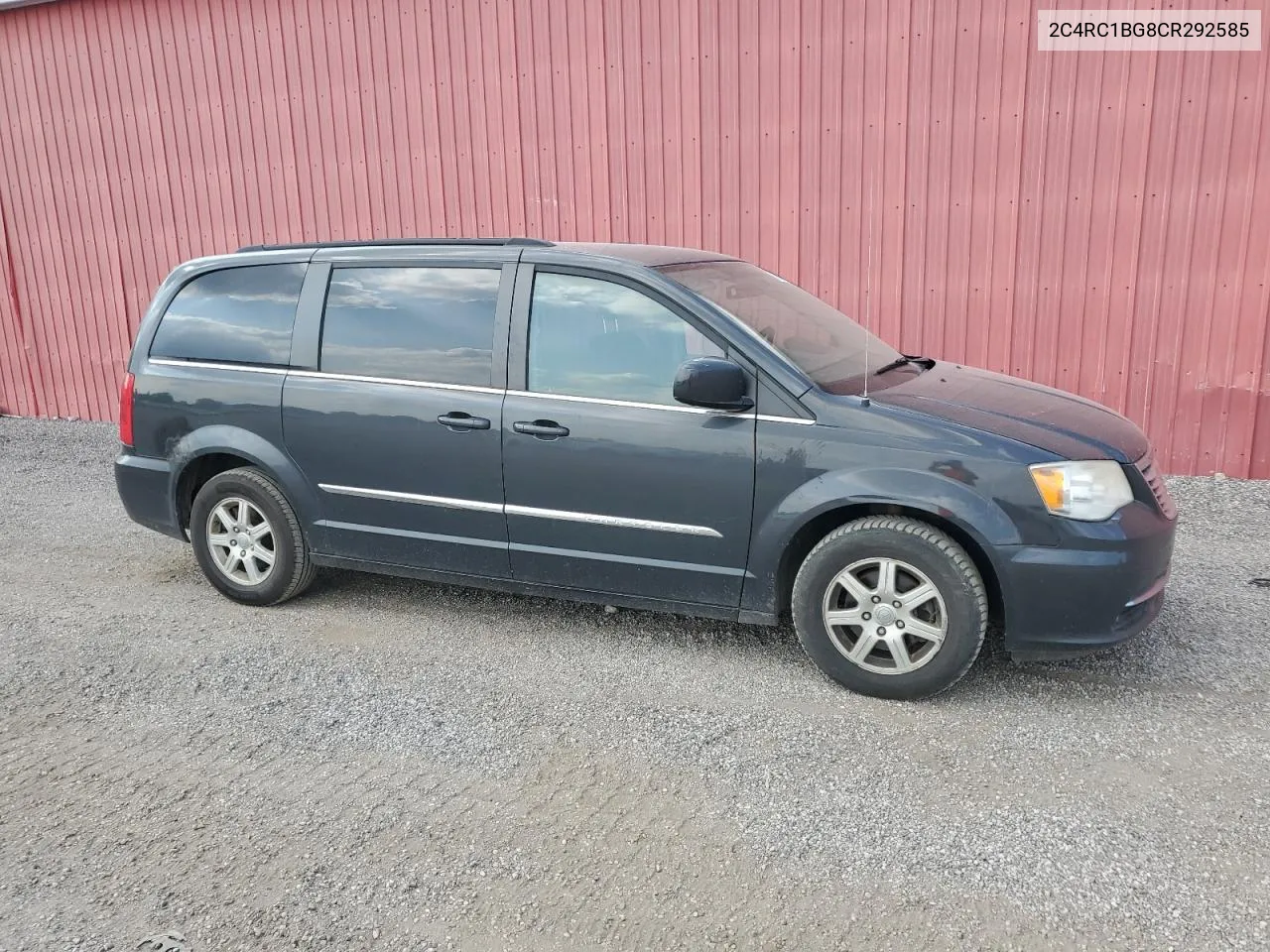 2C4RC1BG8CR292585 2012 Chrysler Town & Country Touring