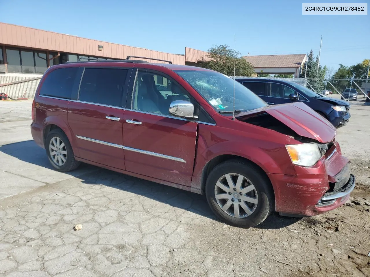 2012 Chrysler Town & Country Touring L VIN: 2C4RC1CG9CR278452 Lot: 67266554