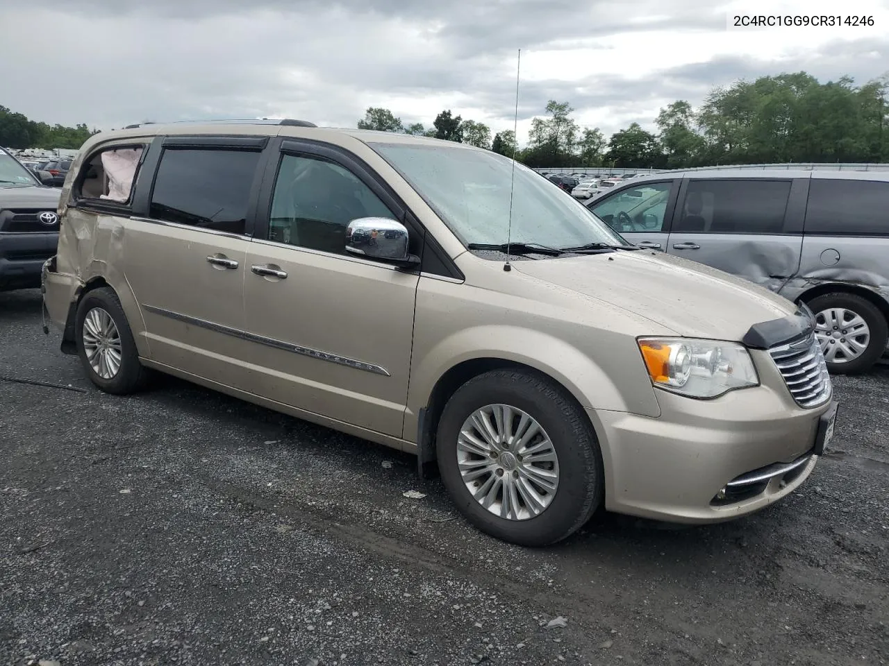 2012 Chrysler Town & Country Limited VIN: 2C4RC1GG9CR314246 Lot: 67719364