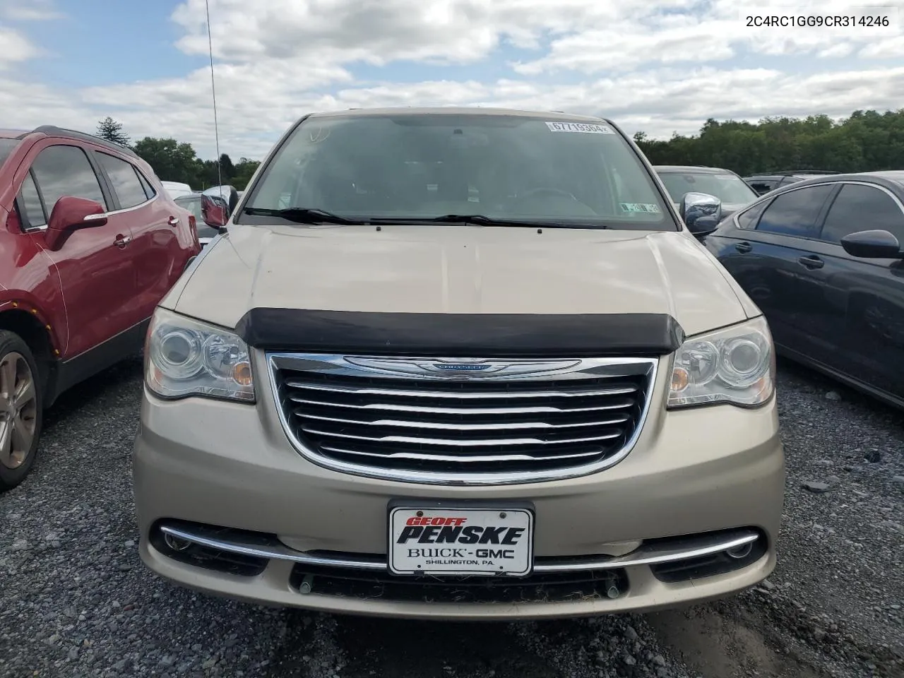 2012 Chrysler Town & Country Limited VIN: 2C4RC1GG9CR314246 Lot: 67719364