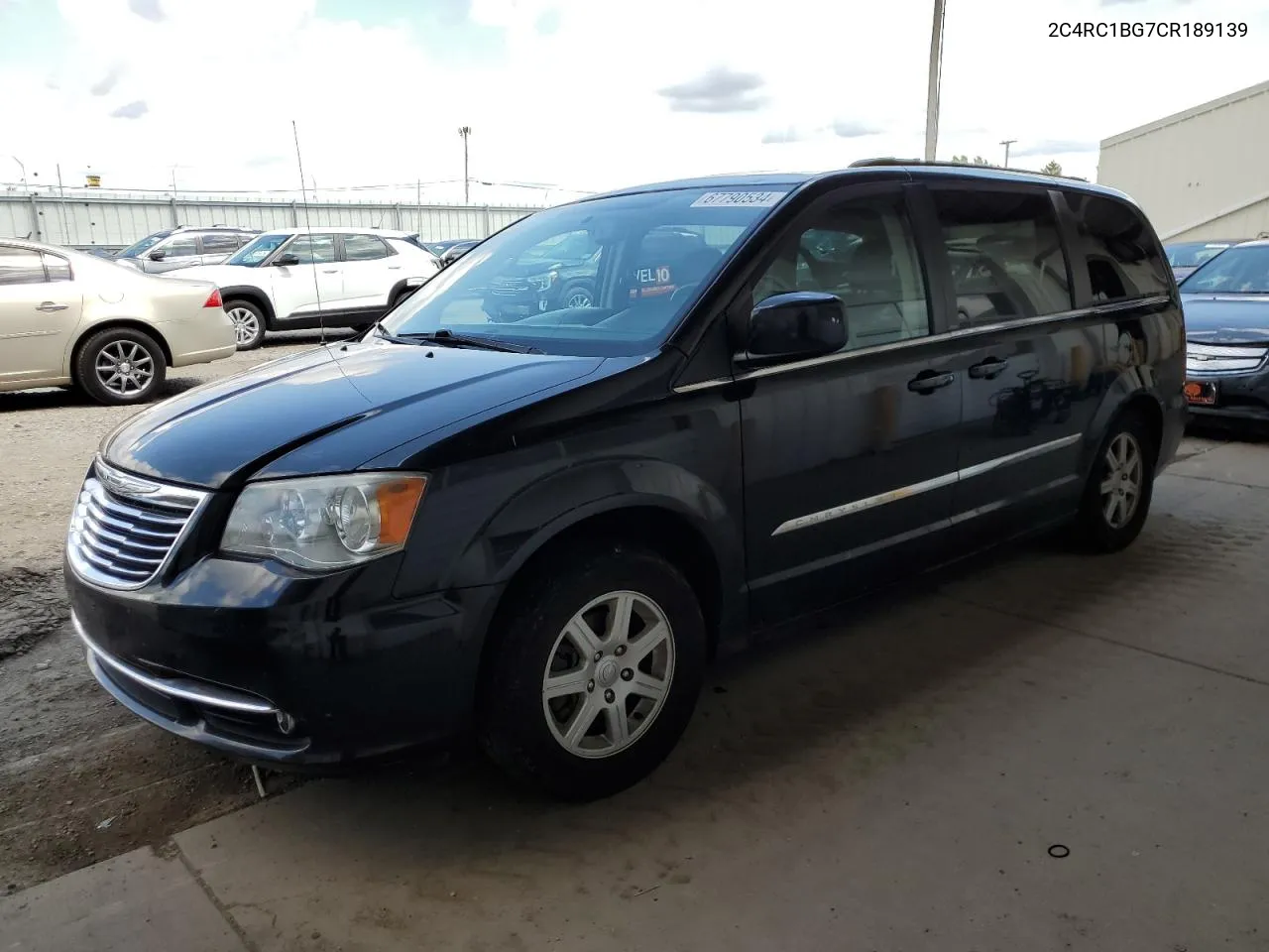 2012 Chrysler Town & Country Touring VIN: 2C4RC1BG7CR189139 Lot: 67790534