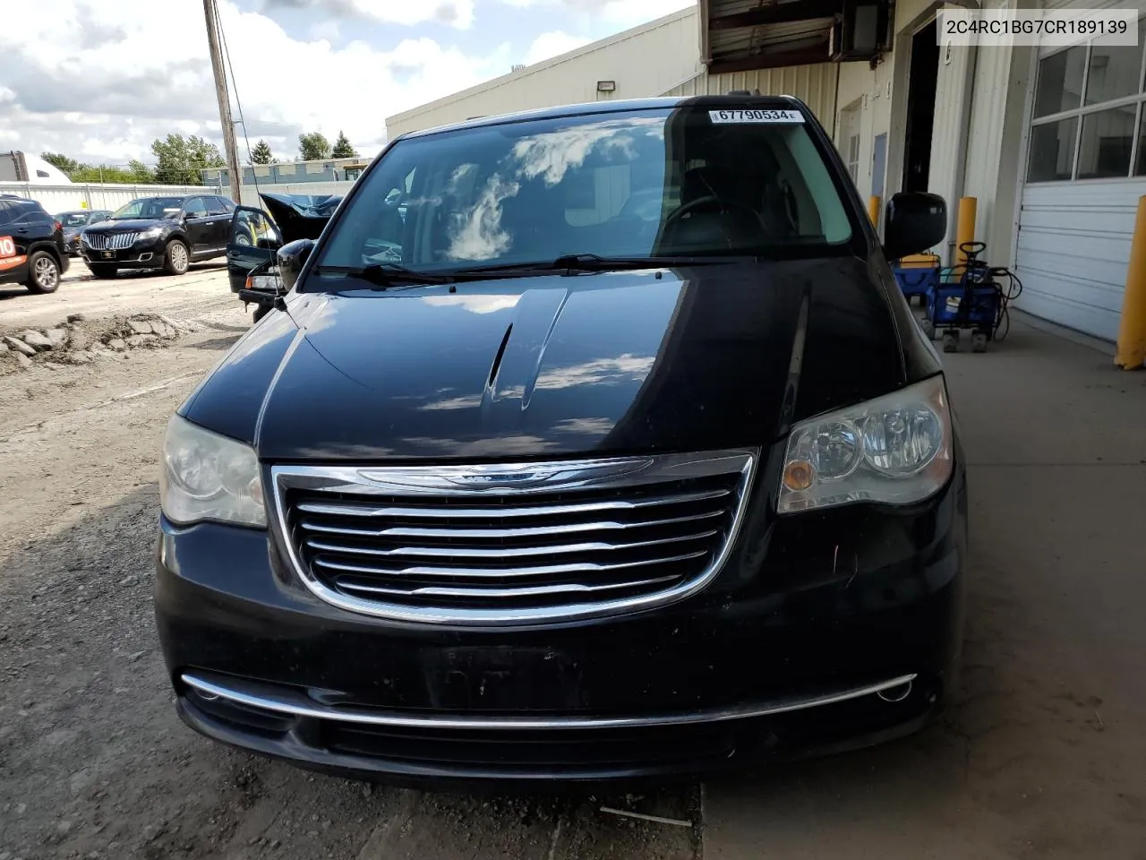 2012 Chrysler Town & Country Touring VIN: 2C4RC1BG7CR189139 Lot: 67790534