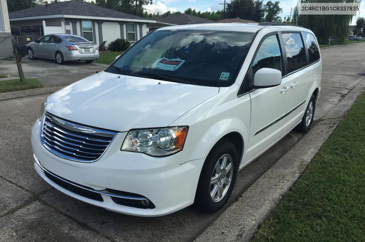 2C4RC1BG1CR337835 2012 Chrysler Town & Country Touring