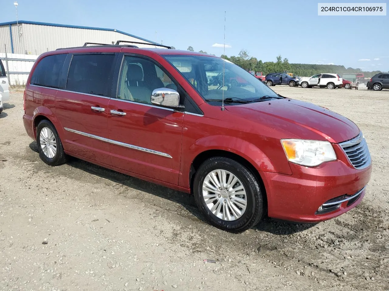 2012 Chrysler Town & Country Touring L VIN: 2C4RC1CG4CR106975 Lot: 70581454