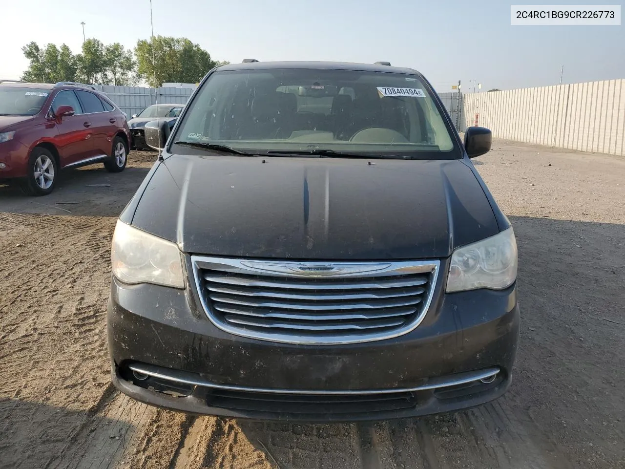 2012 Chrysler Town & Country Touring VIN: 2C4RC1BG9CR226773 Lot: 70840494