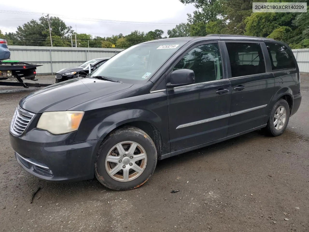 2012 Chrysler Town & Country Touring VIN: 2C4RC1BGXCR140209 Lot: 71253214