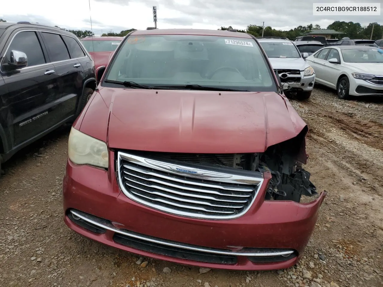 2012 Chrysler Town & Country Touring VIN: 2C4RC1BG9CR188512 Lot: 71296574