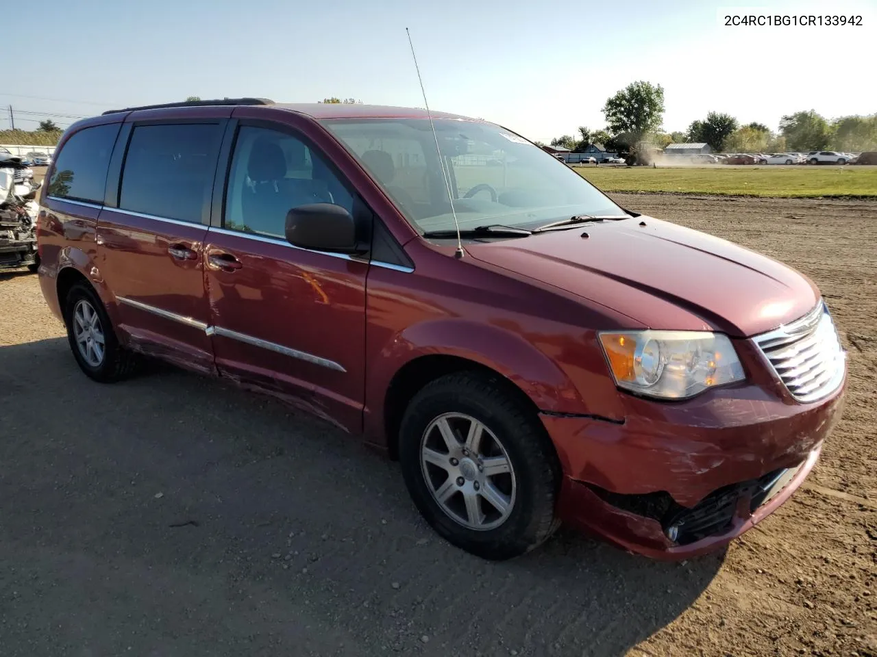 2012 Chrysler Town & Country Touring VIN: 2C4RC1BG1CR133942 Lot: 71475074