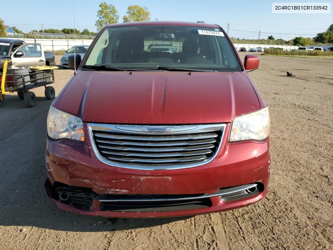 2012 Chrysler Town & Country Touring VIN: 2C4RC1BG1CR133942 Lot: 71475074