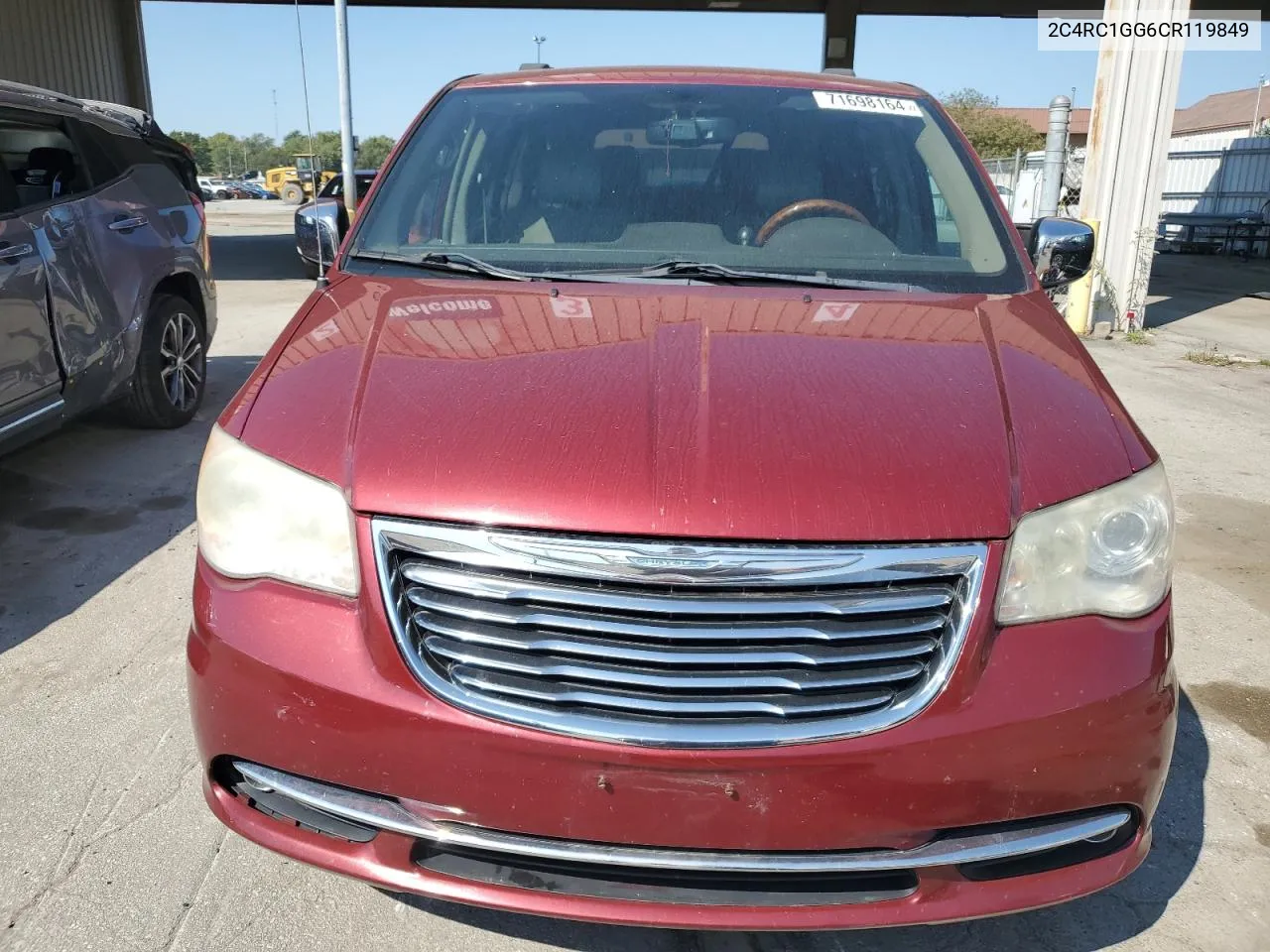 2012 Chrysler Town & Country Limited VIN: 2C4RC1GG6CR119849 Lot: 71698164