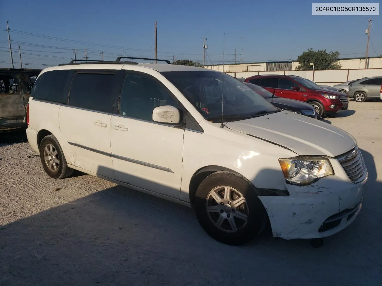 2012 Chrysler Town & Country Touring VIN: 2C4RC1BG5CR136570 Lot: 71810874