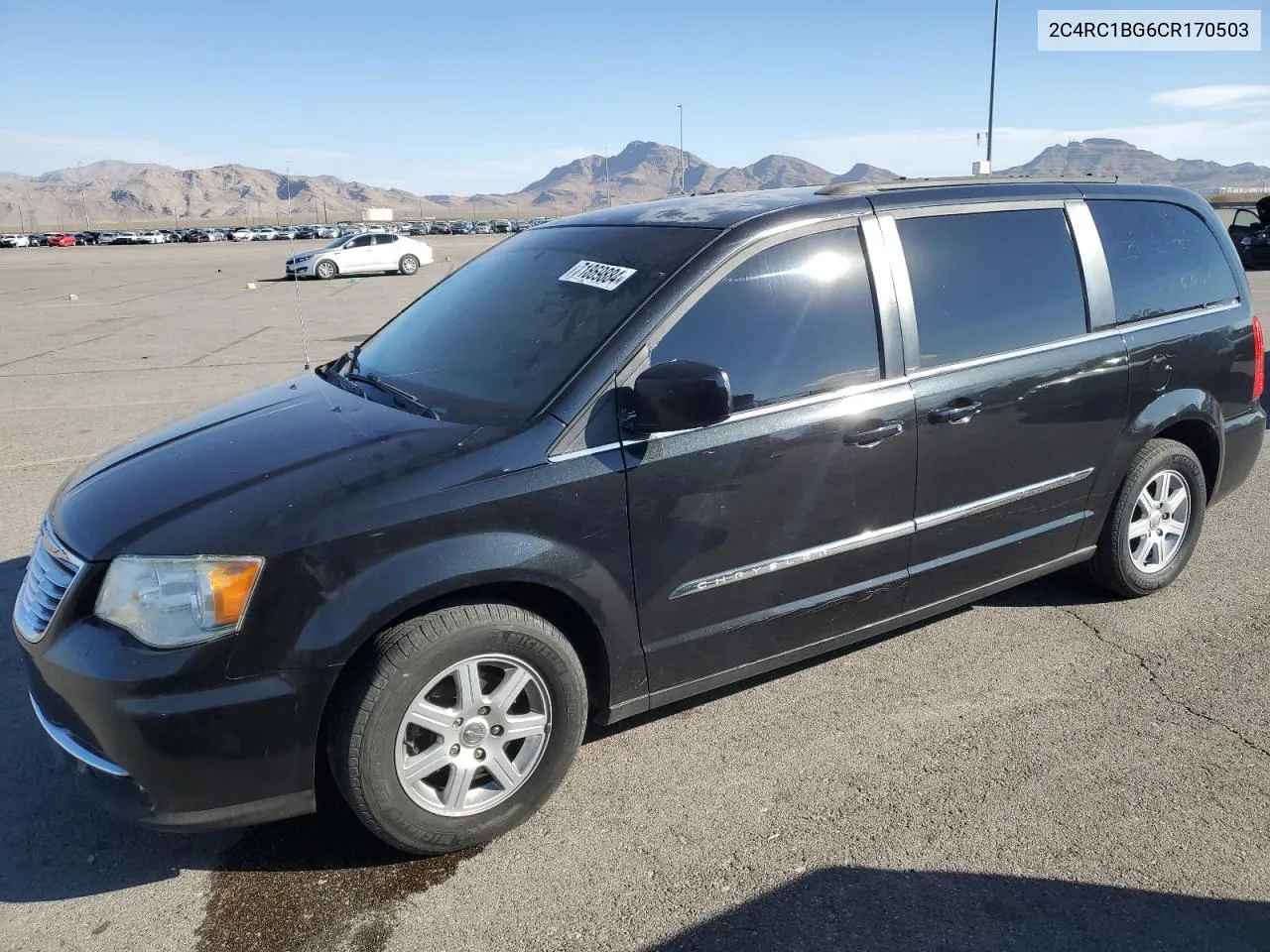 2012 Chrysler Town & Country Touring VIN: 2C4RC1BG6CR170503 Lot: 71869884