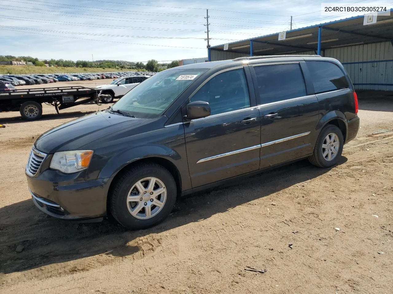 2012 Chrysler Town & Country Touring VIN: 2C4RC1BG3CR305274 Lot: 71870574