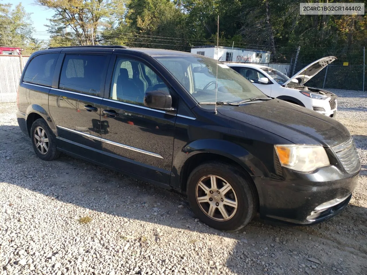 2C4RC1BG2CR144402 2012 Chrysler Town & Country Touring