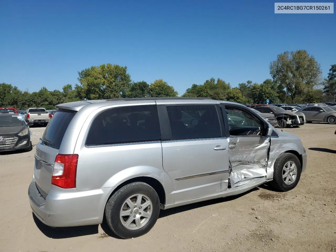 2012 Chrysler Town & Country Touring VIN: 2C4RC1BG7CR150261 Lot: 72537454