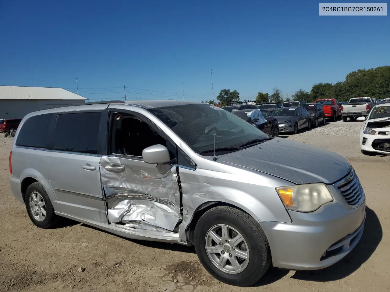 2012 Chrysler Town & Country Touring VIN: 2C4RC1BG7CR150261 Lot: 72537454