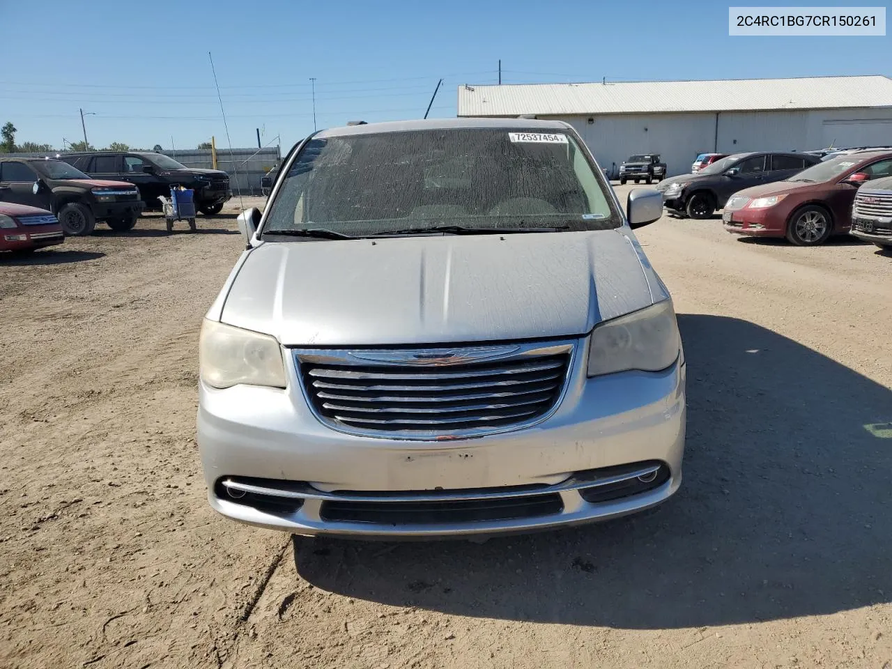 2012 Chrysler Town & Country Touring VIN: 2C4RC1BG7CR150261 Lot: 72537454