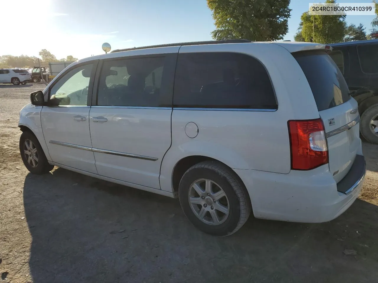 2012 Chrysler Town & Country Touring VIN: 2C4RC1BG0CR410399 Lot: 72987193